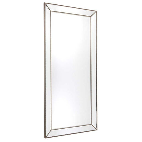 Zeta Floor Mirror - Antique Silver - Floor Mirrors - Eleganté