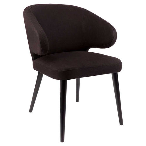Classic Upholstery Swatch - Black Linen - Classic Upholstery Swatch - Black Linen - Eleganté