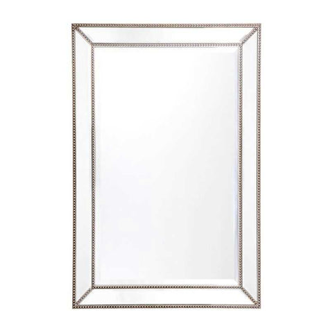 Zeta Wall Mirror - Medium Antique Silver - Wall Mirrors - Eleganté