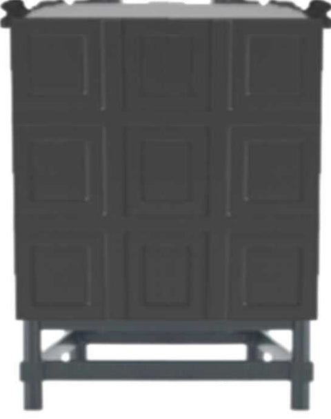 Saxon 2 Drawer Bedside Table - Black - OUTLET NSW - Saxon 2 Drawer Bedside Table - Black - OUTLET NSW - Eleganté