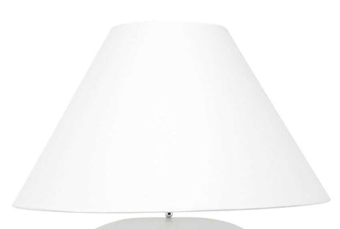 Picasso Table Tapered Shade - White - Picasso Table Tapered Shade - White - Eleganté
