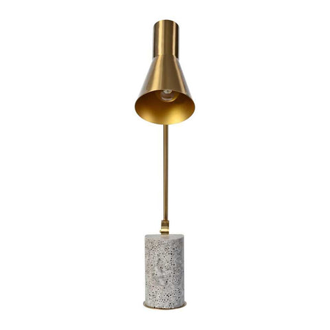 Cornelll Marble Task Lamp - Grey