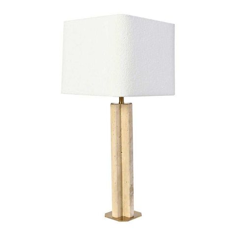Munich Marble Table Lamp - Natural