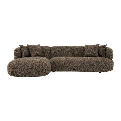 Greenwich Modular 3 Seater Sofa w Left Chaise - Espresso