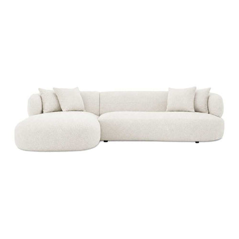 Greenwich Modular 3 Seater Sofa w Left Chaise - Off White