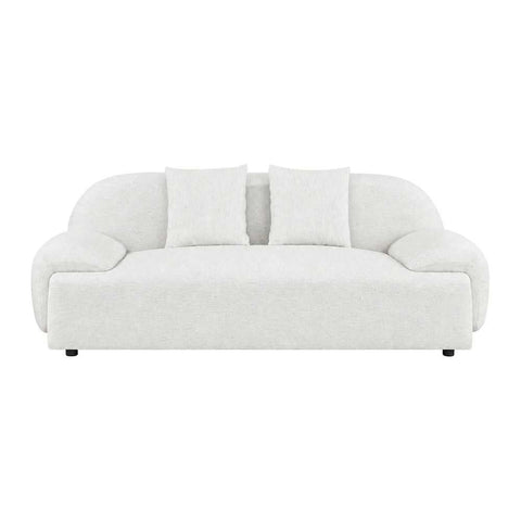 Remi 3 Seater Sofa - Tweed White