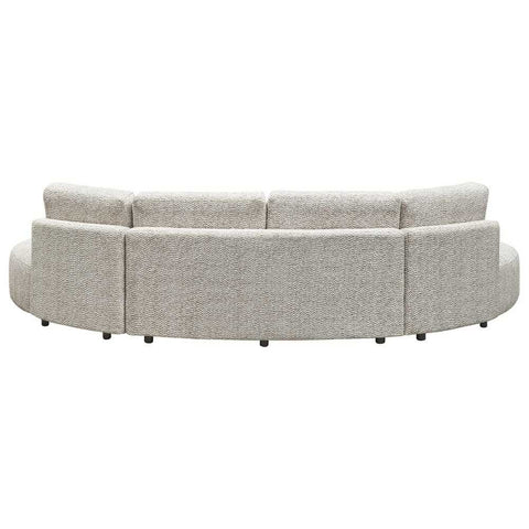 Oriel Modular 5 Seater Sofa - Speckle Brown Boucle