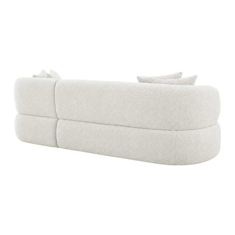 Greenwich Modular 3 Seater Sofa w Right Chaise - Off White - Greenwich Modular 3 Seater Sofa w Right Chaise - Off White - Eleganté
