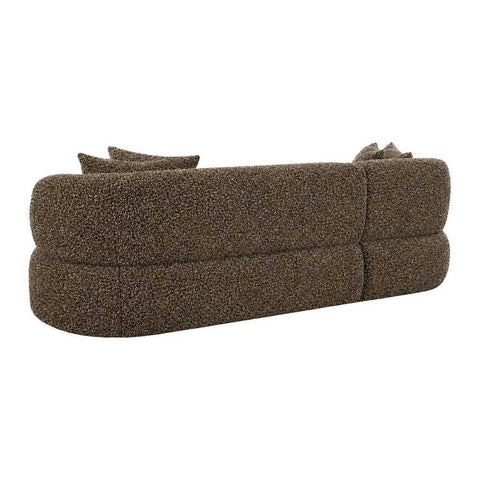 Greenwich Modular 3 Seater Sofa w Left Chaise - Espresso - Greenwich Modular 3 Seater Sofa w Left Chaise - Espresso - Eleganté