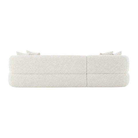 Greenwich Modular 3 Seater Sofa w Left Chaise - Off White - Greenwich Modular 3 Seater Sofa w Left Chaise - Off White - Eleganté