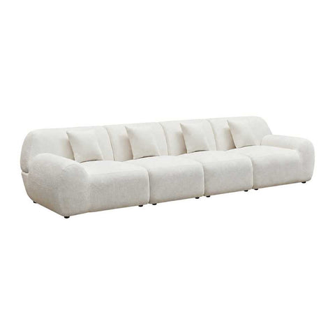 Freya Modular 4 Seater Sofa - White - Freya Modular 4 Seater Sofa - White - Eleganté