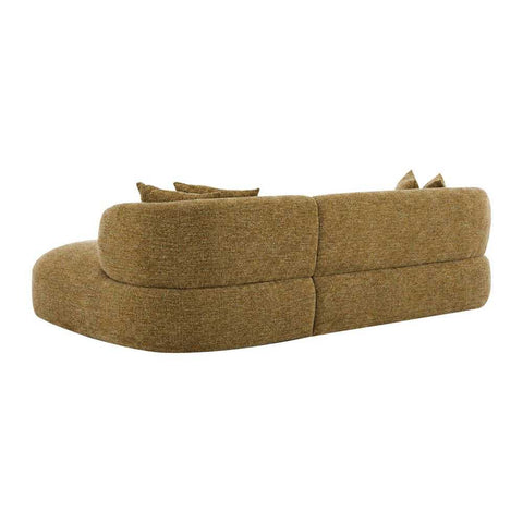 Greenwich Modular 3 Seater Sofa w Right Chaise - Chestnut - Greenwich Modular 3 Seater Sofa w Right Chaise - Chestnut - Eleganté