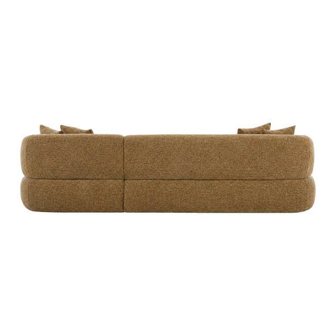 Greenwich Modular 3 Seater Sofa w Right Chaise - Chestnut - Greenwich Modular 3 Seater Sofa w Right Chaise - Chestnut - Eleganté