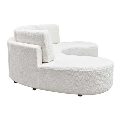 Oriel Modular 5 Seater Sofa - White Chenille - Oriel Modular 5 Seater Sofa - White Chenille - Eleganté