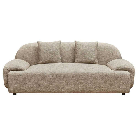 Remi 3 Seater Sofa - Tweed Brown - Remi 3 Seater Sofa - Tweed Brown - Eleganté