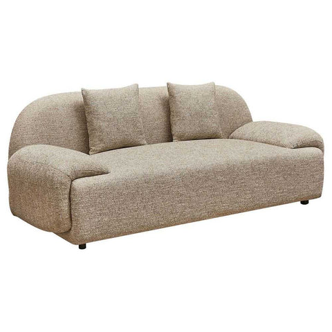 Remi 3 Seater Sofa - Tweed Brown - Remi 3 Seater Sofa - Tweed Brown - Eleganté