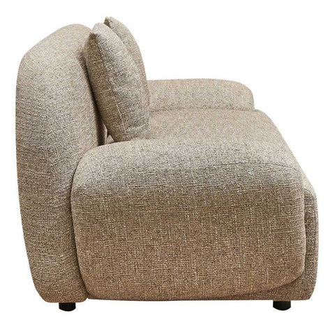 Remi 3 Seater Sofa - Tweed Brown - Remi 3 Seater Sofa - Tweed Brown - Eleganté