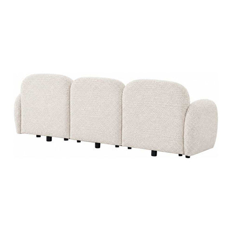 Ramona Modular 3 Seater Sofa - Speckle Ivory - Ramona Modular 3 Seater Sofa - Speckle Ivory - Eleganté