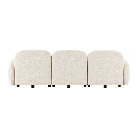 Ramona Modular 3 Seater Sofa - Speckle Ivory - Ramona Modular 3 Seater Sofa - Speckle Ivory - Eleganté