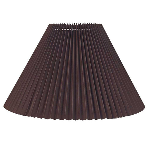 Anya Pleated Empire Shade - Small Espresso - Anya Pleated Empire Shade - Small Espresso - Eleganté