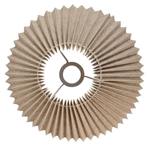 Anya Pleated Empire Shade - Medium Natural - Bulk Buy Qty 5 - Anya Pleated Empire Shade - Medium Natural - Bulk Buy Qty 5 - Eleganté