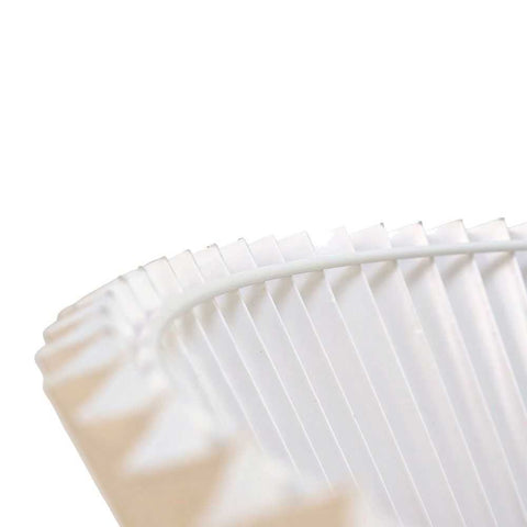 Anya Pleated Empire Shade - Small Off White - Bulk Buy Qty 5 - Anya Pleated Empire Shade - Small Off White - Bulk Buy Qty 5 - Eleganté