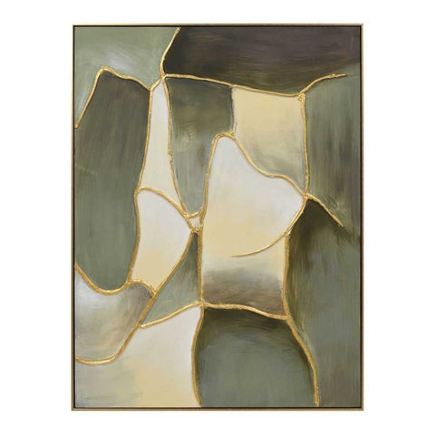 Kintsugi Series I 77x102cm Canvas Painting - Canvas Paintings, Oils, Prints, Wall Art - Eleganté