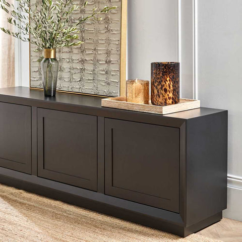 Balmain 200cm Buffet - Black - Buffets and Cabinets - Eleganté