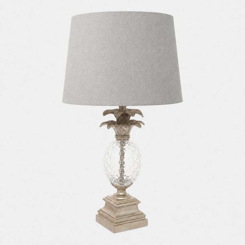 Langley Table Lamp - Antique Silver