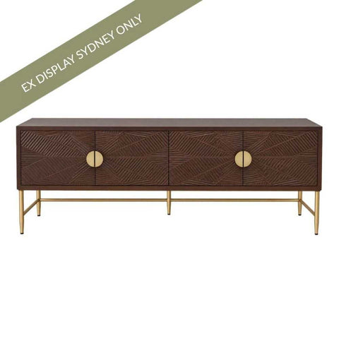 Beatrice 180cm Buffet - Espresso - OUTLET NSW