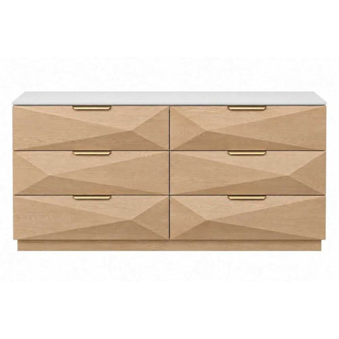 Bijou 160cm 6 Drawer Chest - OUTLET NSW