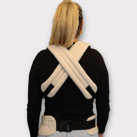 Baby Carrier Natural Fabric - Beige - Baby Carrier - Eleganté