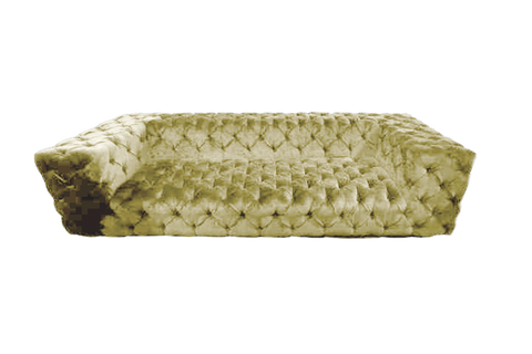 Beige Tufted 4 Seat Sofa - Sofa - Eleganté