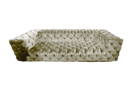 Malabar Snow Tufted 4 Seat Sofa - Sofa - Eleganté