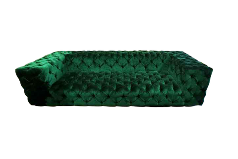 Velvet Tufted 4 Seat Sofa - Sofa - Eleganté