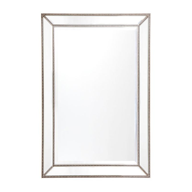  Zeta Wall Mirror - Medium Antique Silver - Mirrors - Eleganté