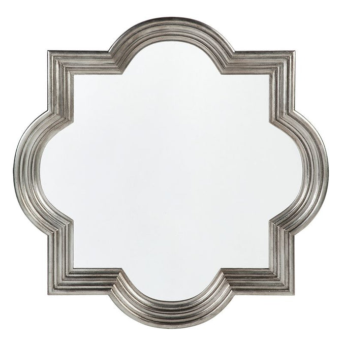  Marrakech Wall Mirror - Large Antique Silver - Mirrors - Eleganté