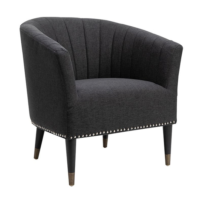  Bonavista Arm Chair - Charcoal - Seating - Eleganté