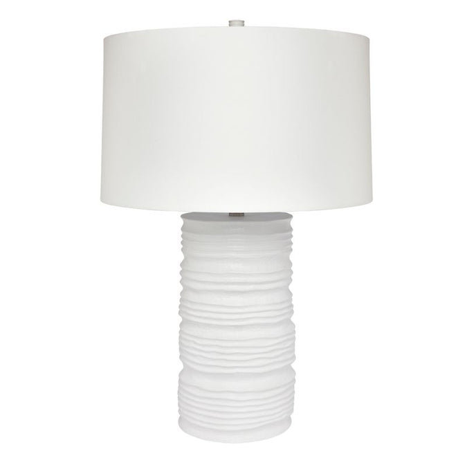  Matisse Table Lamp - White w White Shade - Table Lamps - Eleganté