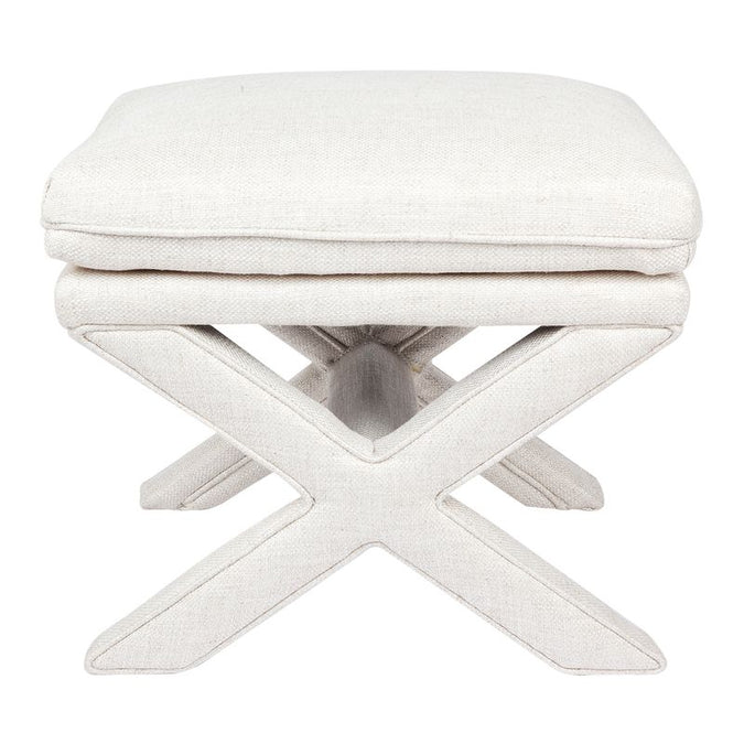  Candace Stool - Natural Linen - Seating - Eleganté