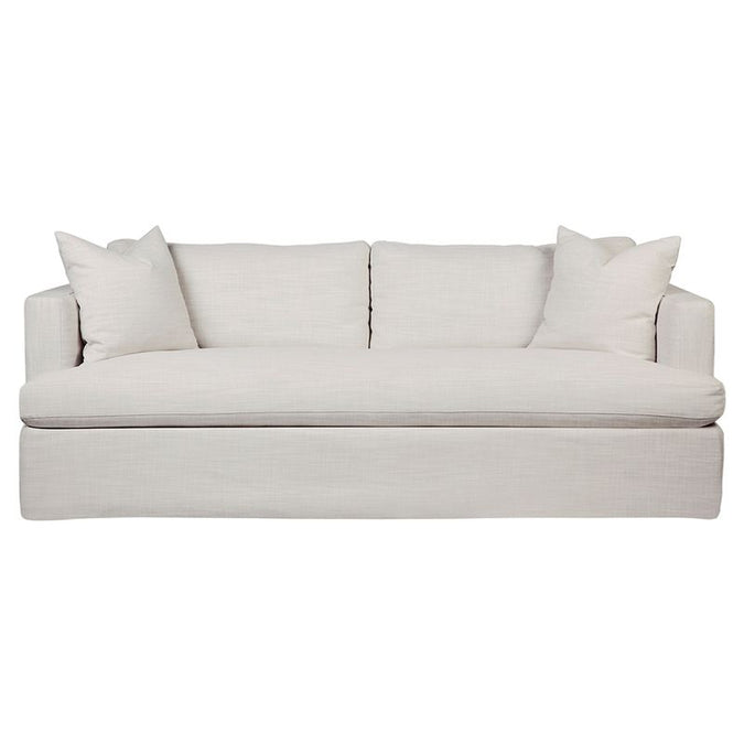  Birkshire 3 Seater Slip Cover Sofa - Off White Linen - Sofas - Eleganté