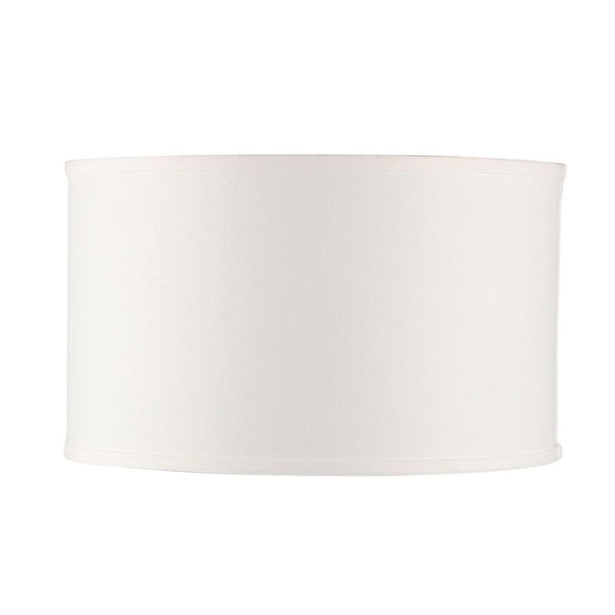  Left Bank Drum Shade - White - Lamp Shades - Eleganté