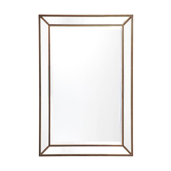  Zeta Wall Mirror - Medium Antique Gold - Mirrors - Eleganté