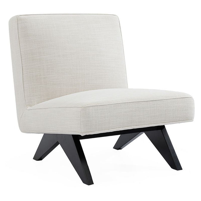  Martyn Slipper Chair - Off White Linen - Seating - Eleganté