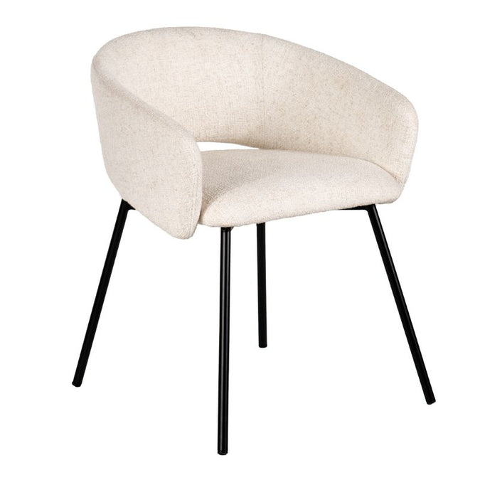  Delta Dining Chair - Natural Tweed - Seating - Eleganté
