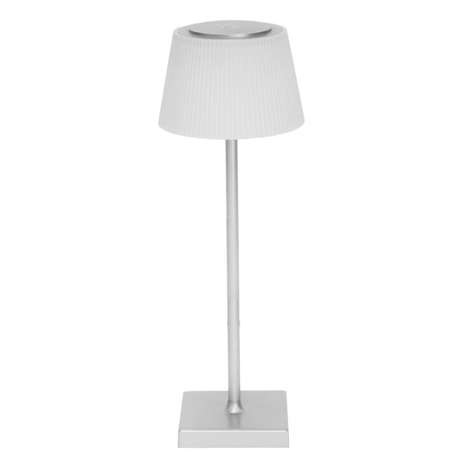  Tate Rechargeable Touch Lamp - Silver - Touch Lamps - Eleganté