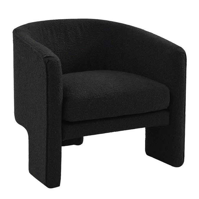  Kylie Arm Chair - Black Onyx Boucle - Seating - Eleganté
