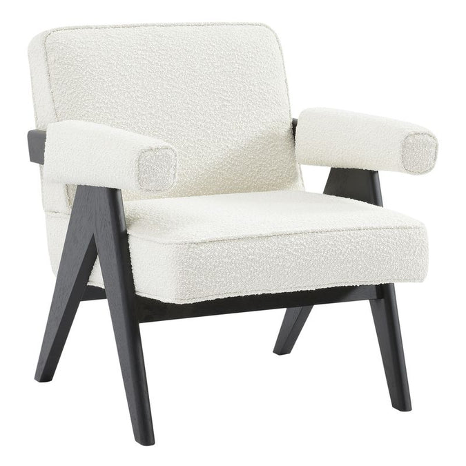  Ambrose Arm Chair - White Boucle - Seating - Eleganté
