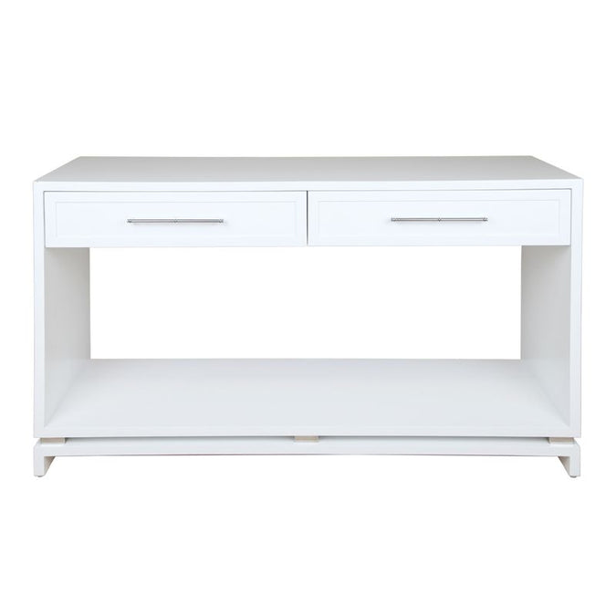  Pearl Console Table - White - Tables - Eleganté