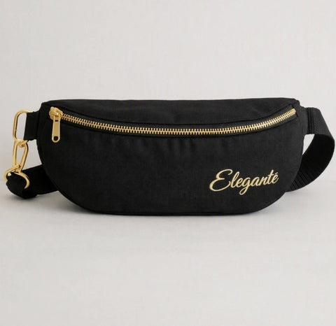 Black Natural Fabric Baby Carrier Belt Bag - Biege - Baby Carrier - Eleganté
